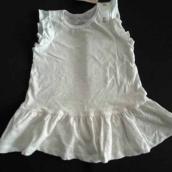 FIRST IMPRESSIONS GIRLS WHITE TOP - Picture 1 of 3